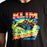 Klim Snowcrest Tri-blend Tee in Black - Hi-Vis