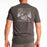 Klim Frontier Tri-blend Tee in Heathered Charcoal - High-rise