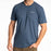 Klim Frontier Tri-blend Tee in Heathered Neptune - Peyote