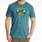 KLIM Pioneer 99 Tri-blend Tee in Heathered Teal - Hi-Vis