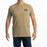 KLIM FULL THROTTLE TRI-BLEND TEE 2025 in Coyote Brown Heather - Asphalt