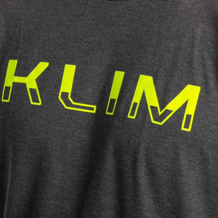 KLIM  PETROL TRI-BLEND TEE 2025 in Heathered Charcoal - Hi-Vis