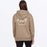 FXR WOMEN'S MITERED COTTON PULLOVER HOODIE in Canvas/Sand