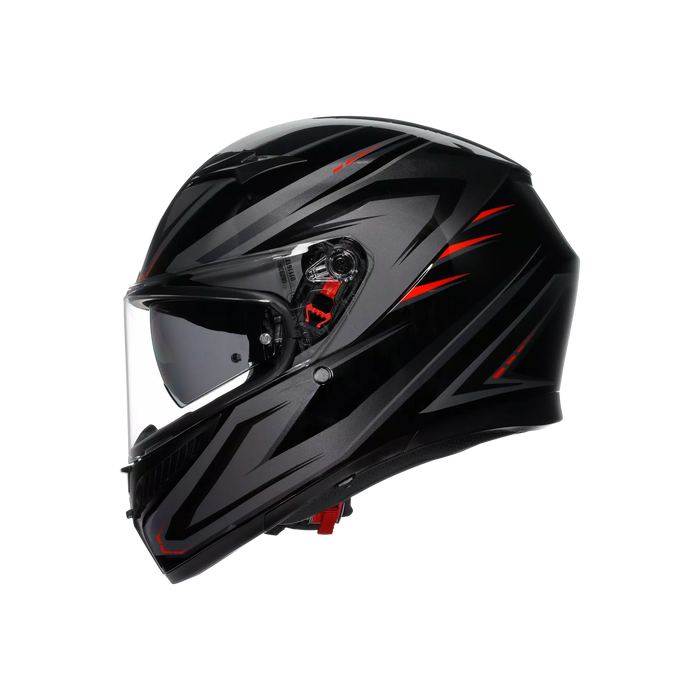 AGV K3 Syth Helmet 2025 in Black/Red