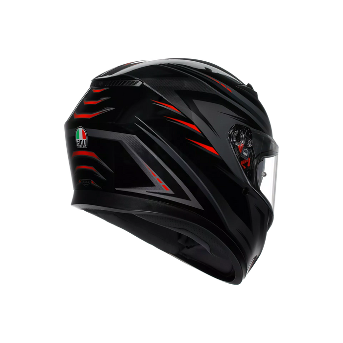 AGV K3 Syth Helmet 2025 in Black/Red