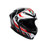 AGV K6 S Erazer Helmet in Matte Black/White/Red