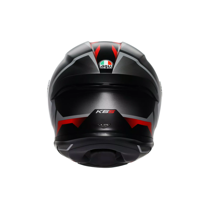 AGV K6 S Erazer Helmet in Matte Black/White/Red
