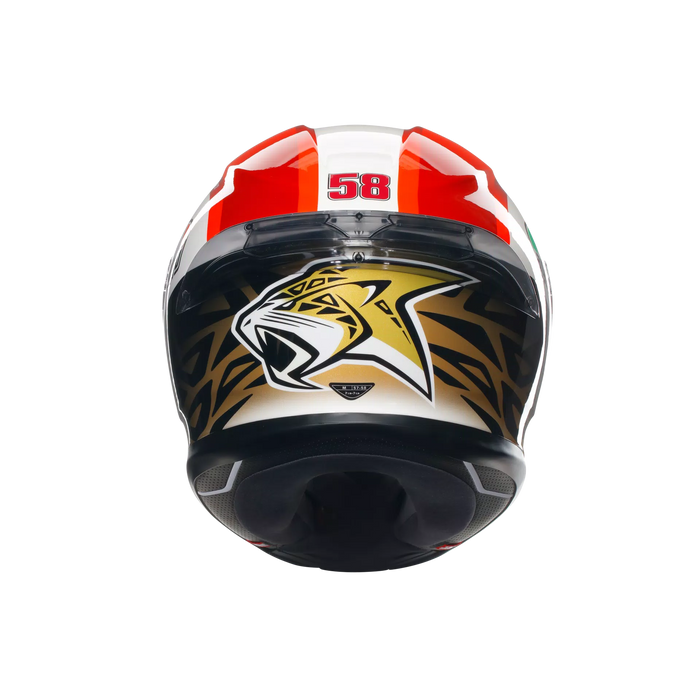 Full-Face Helmet AGV K6 S Sic58 Size:S