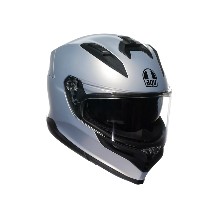 AGV K7 Solid Helmet 2025 in Matte Silver