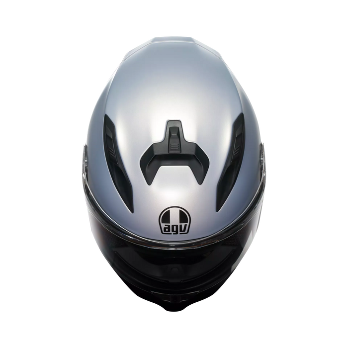 AGV K7 Solid Helmet 2025 in Matte Silver