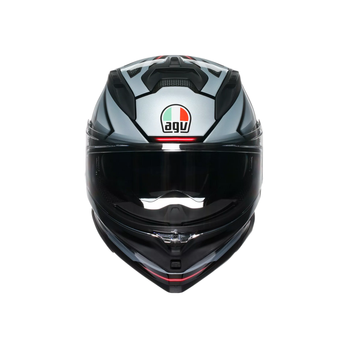 AGV K7 Jaeger Helmet 2025 in Black/Silver