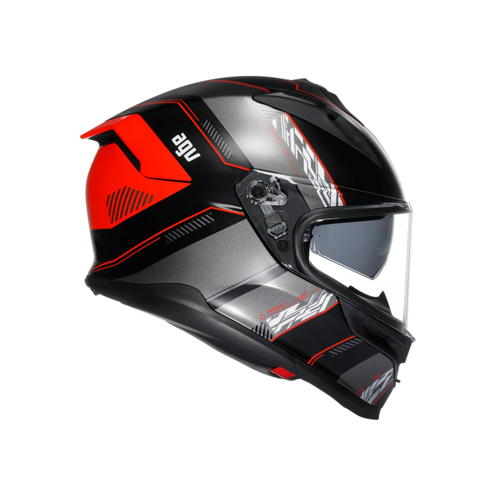 AGV K7 Kyber Helmet 2025 in Black/Red