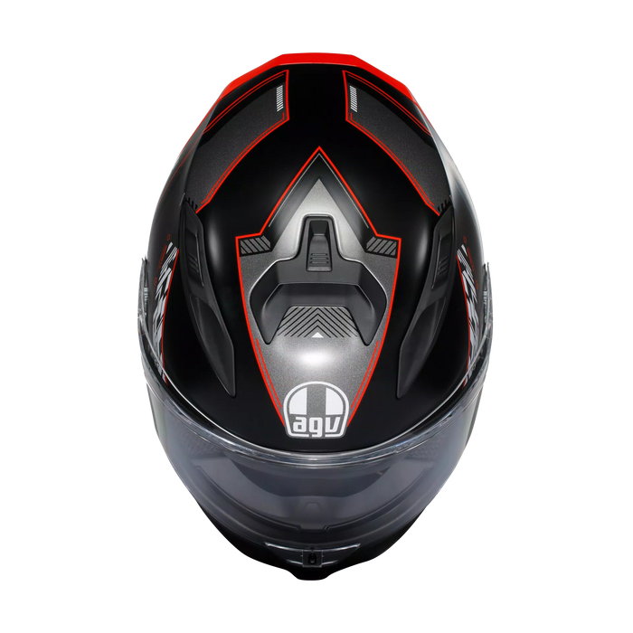 AGV K7 Kyber Helmet 2025 in Black/Red