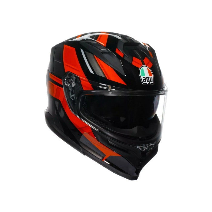 AGV K7 Taurax Helmet 2025 in Black/Red