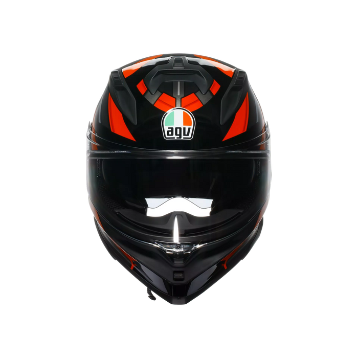 AGV K7 Taurax Helmet 2025 in Black/Red