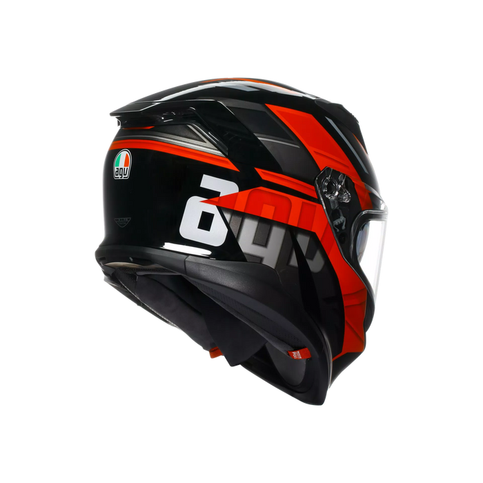 AGV K7 Taurax Helmet 2025 in Black/Red