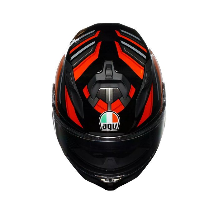 AGV K7 Taurax Helmet 2025 in Black/Red