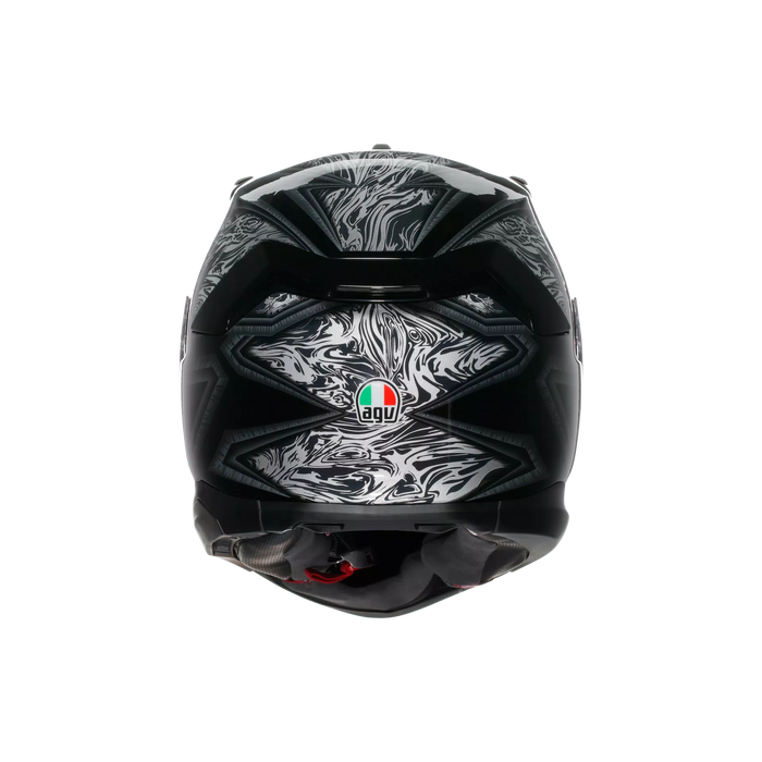 AGV K7 Damascus Helmet 2025 in Black/Silver