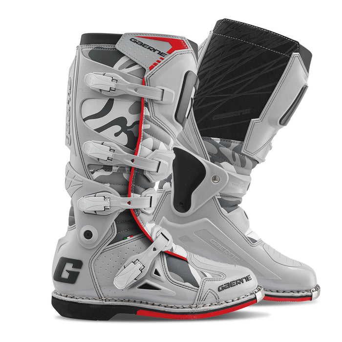 Gaerne Fastback Endurance Boots 2025 - Snow Camo (White)