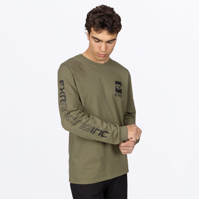 FXR VICTORY PREMIUM LONGSLEEVE in Army/Black