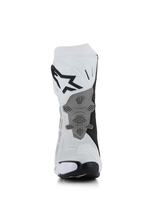 Alpinestars Supertech R Vented Boots 2026 in White/Gray/Black