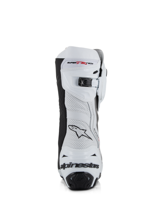Alpinestars Supertech R Vented Boots 2026 in White/Gray/Black