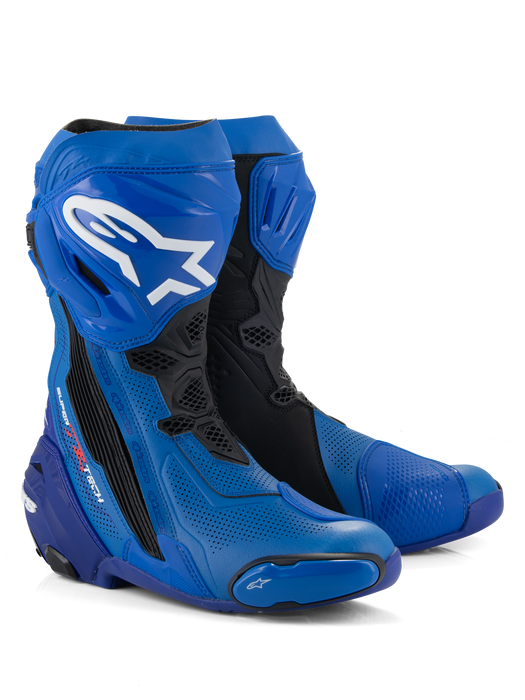 Alpinestars Supertech R Vented Boots 2026 in Blue/Black