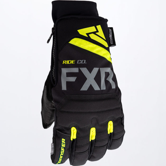 FXR Transfer Short Cuff Glove in Black/HiVis