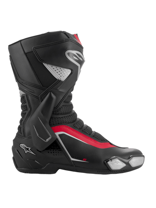 ALPINESTARS SMX-6 v3 BOOTS 2025 in Black/Silver/Red
