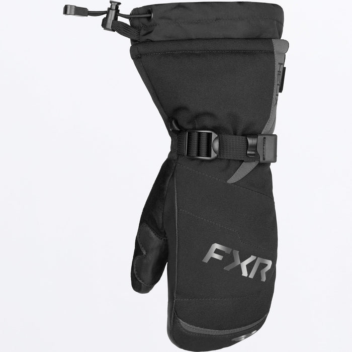 FXR CHILD HELIX RACE MITT in Black
