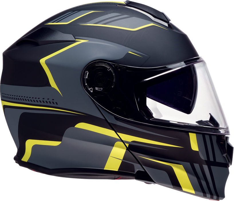 Z1R SOLARIS 2.0 MODULAR SLATER HELMET 2025 IN Black/Yellow