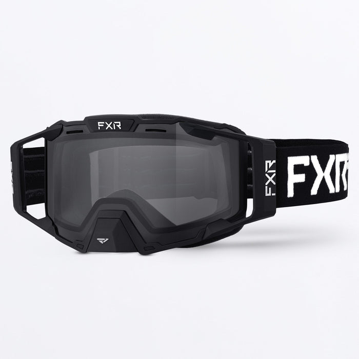 FXR Combat Goggle in Black/White