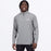 FXR BREEZE UPF 1/4 ZIP LONGSLEEVE 2025 in Grey