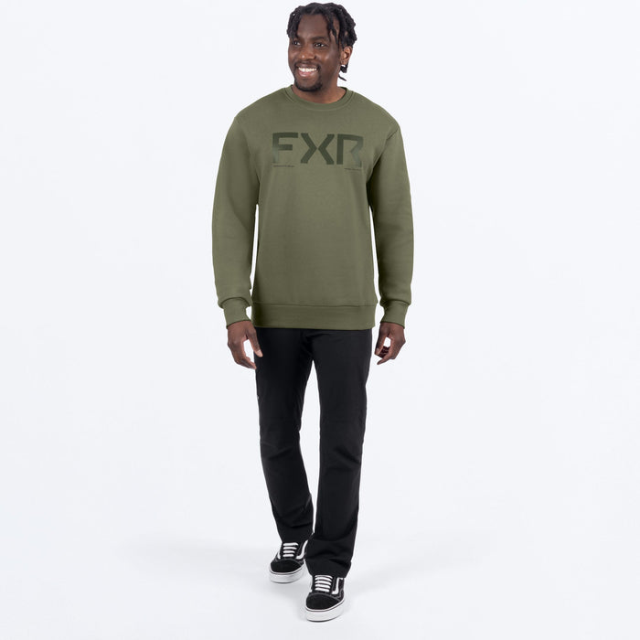 FXR CORE COTTON CREWNECK SWEATSHIRT 2025 - Moss