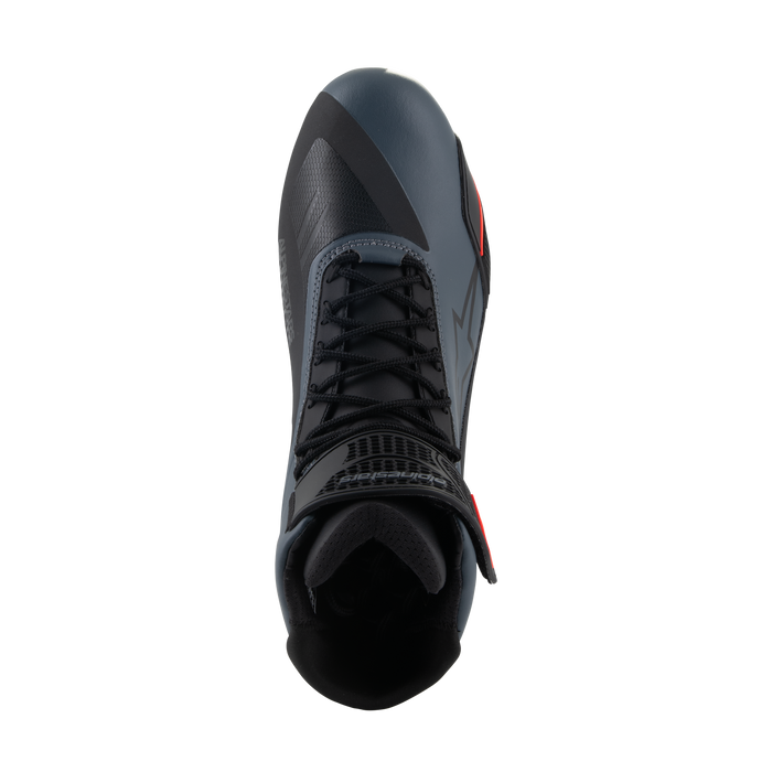 ALPINESTARS FASTER-4 RIDING SHOESBlack/Gray/Fluo Red