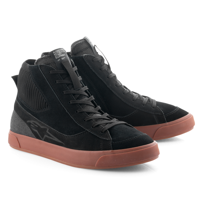 ALPINESTARS STATED SHOES in Black/Gum