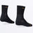 FXR TURBO ATHLETIC SOCK (3 PACK) SNOW 2027 in Black
