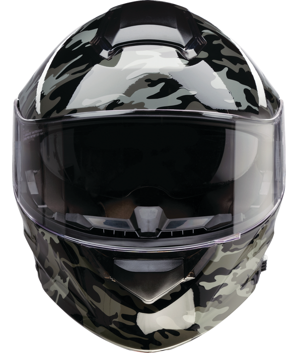Z1R SOLARIS 2.0 CAMO MODULAR HELMET 2026 in Black/Gray