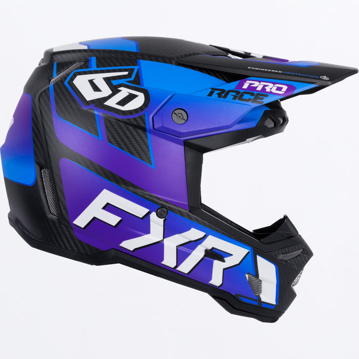 FXR YOUTH 6D ATR-3Y RACE DIV. HELMET 2025 - Aurora