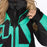 FXR Women's Cold Cross CX F.A.S.T.™ Monosuit in Black/Asphalt/Mint