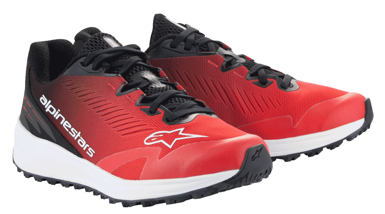 ALPINESTARS META ROAD v2 SHOES 2025 in Red/Black/White