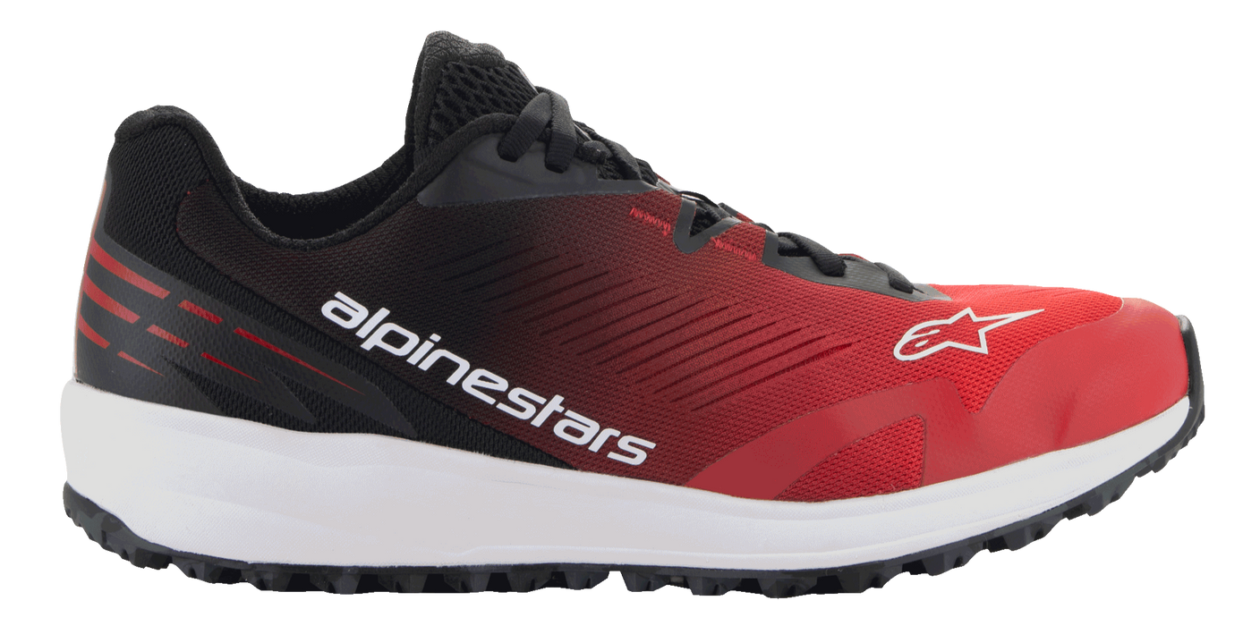 ALPINESTARS META ROAD v2 SHOES 2025 in Red/Black/White