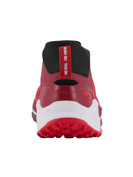 ALPINESTARS META XR v2 SHOES 2025 in Bright Red/Dark Red/White