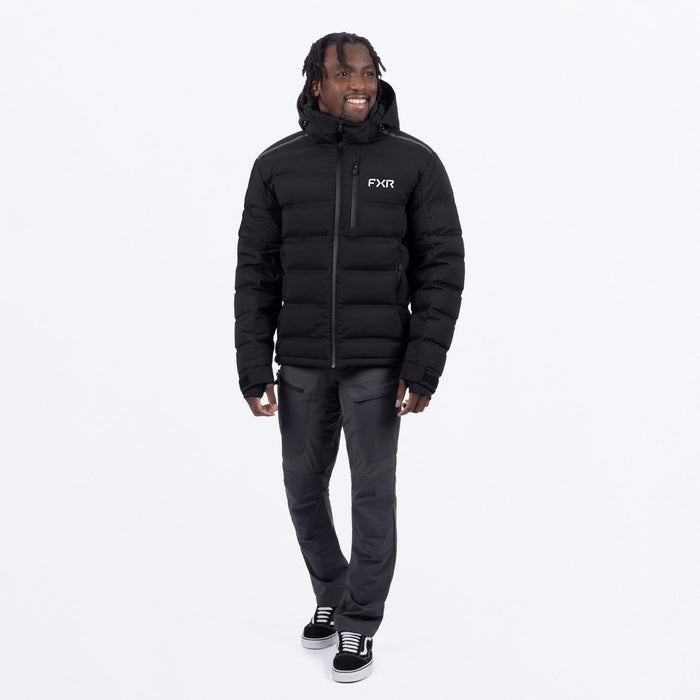 FXR ELEVATION PRO MEN'S LIFESTYLE DOWN JACKET 2025 - Black