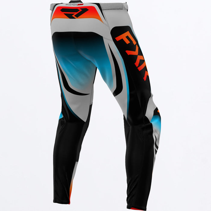 FXR CLUTCH PRO PANTS 2025 in Grey/Sky/Orange