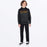 FXR YOUTH HYDROGEN TECH PULLOVER HOODIE in Black/Kash