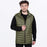 FXR PODIUM HYBRID QUILTED VEST 2025 - Moss