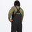 FXR ADVENTURE LITE TRI-LAMINATE BIB PANT in Black/Grey