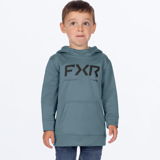 FXR TODDLER HYDROGEN TECH PULLOVER HOODIE 2025 - Steel