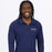 FXR PILOT UPF 1/4 ZIP LONGSLEEVE in Deep Cobalt/Cobalt
